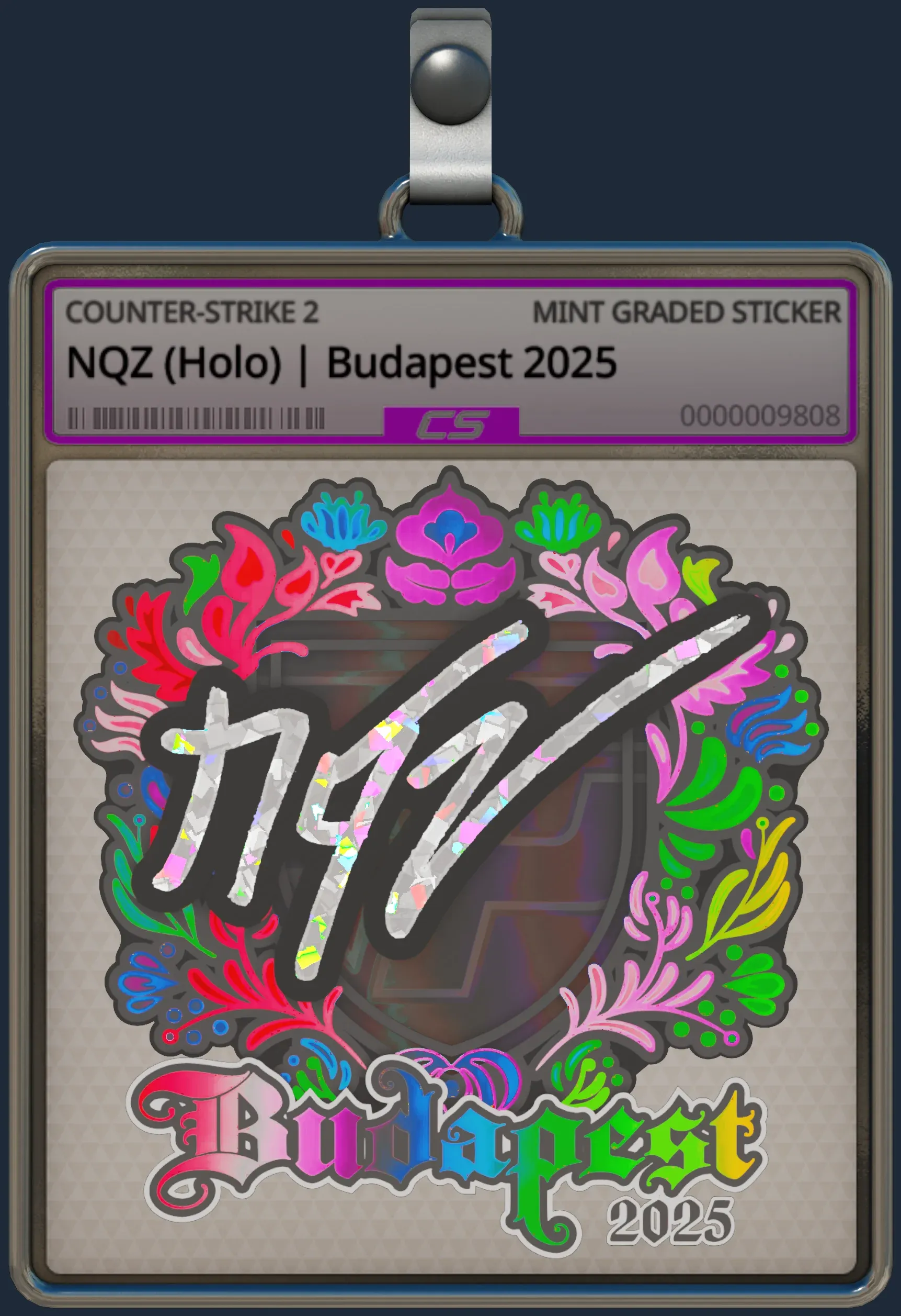 Sticker | NQZ (Holo) | Budapest 2025