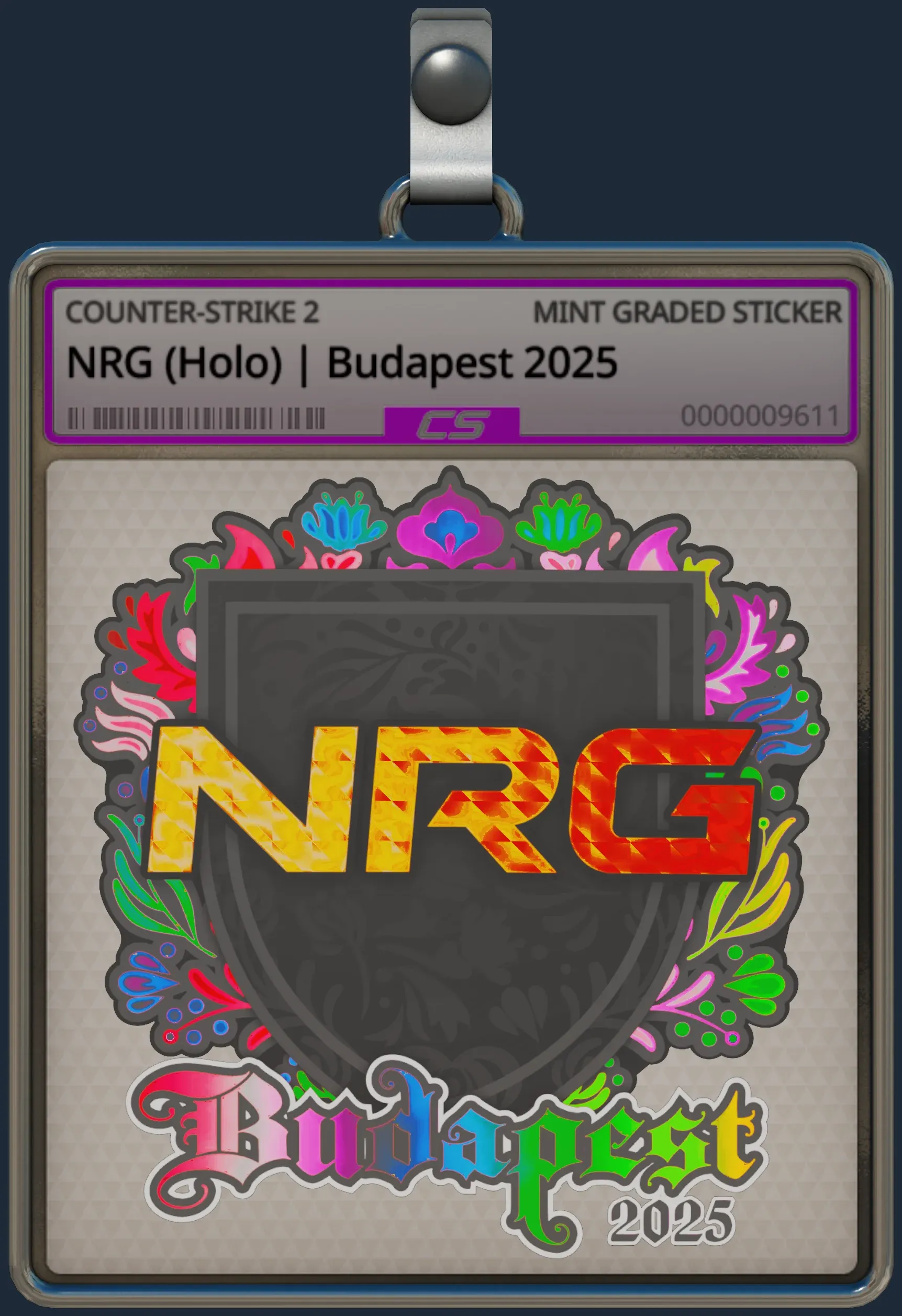 Sticker | NRG (Holo) | Budapest 2025