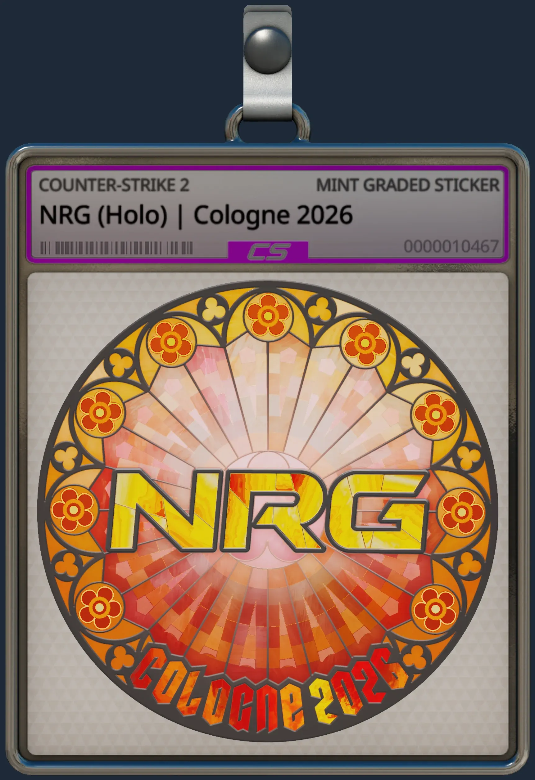 Sticker | NRG (Holo) | Cologne 2026