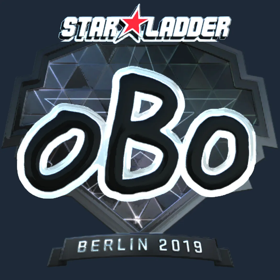 Sticker | oBo (Foil) | Berlin 2019