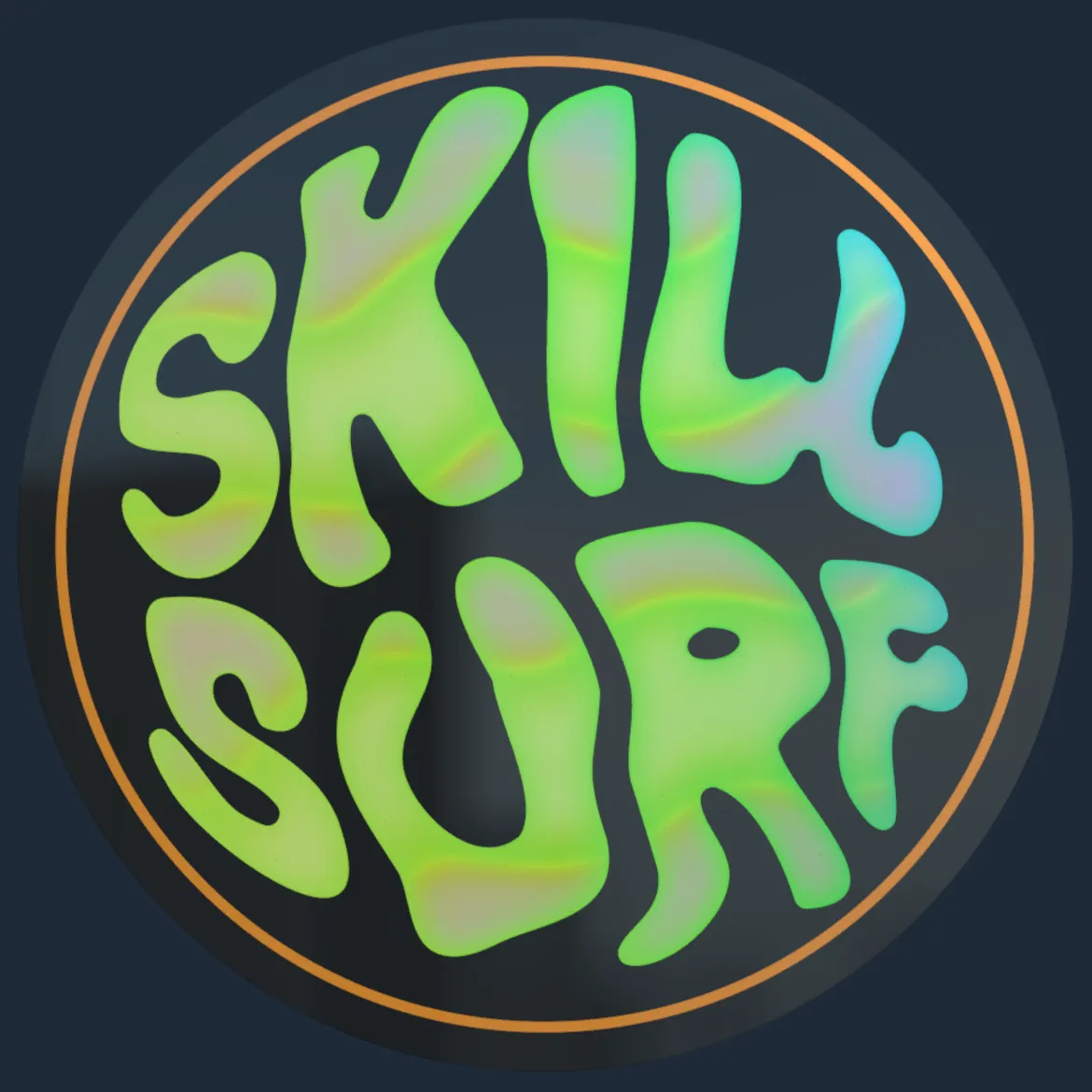 Sticker | Ocean Sunset Skill Surf (Holo)