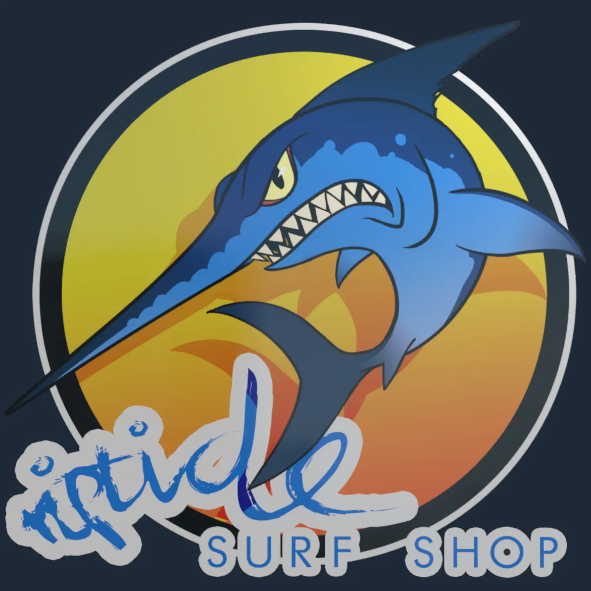 Sticker | Ocean Sunset Stabbyfish