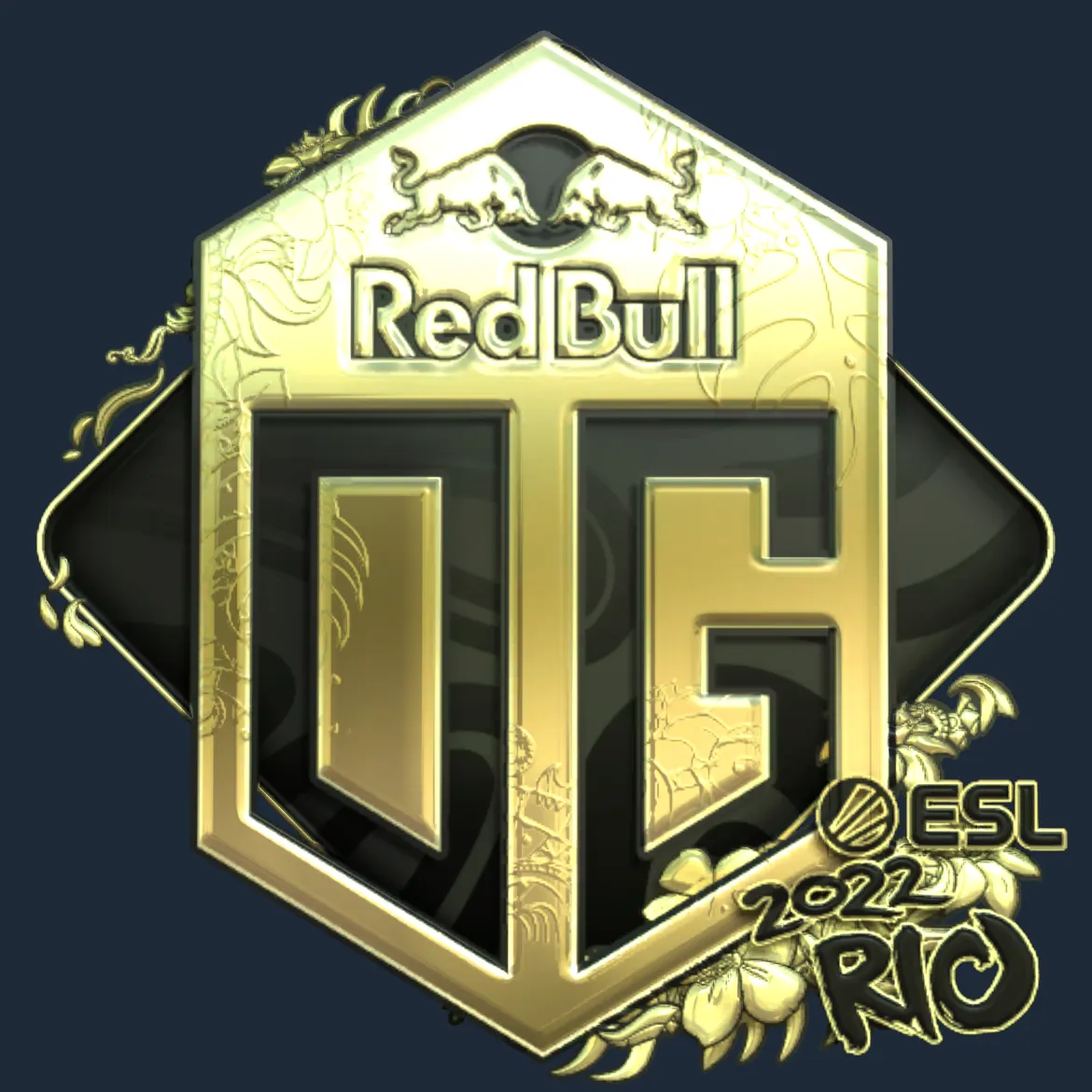 Sticker | OG (Gold) | Rio 2022