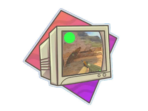 Sticker | Old School (Lenticular)