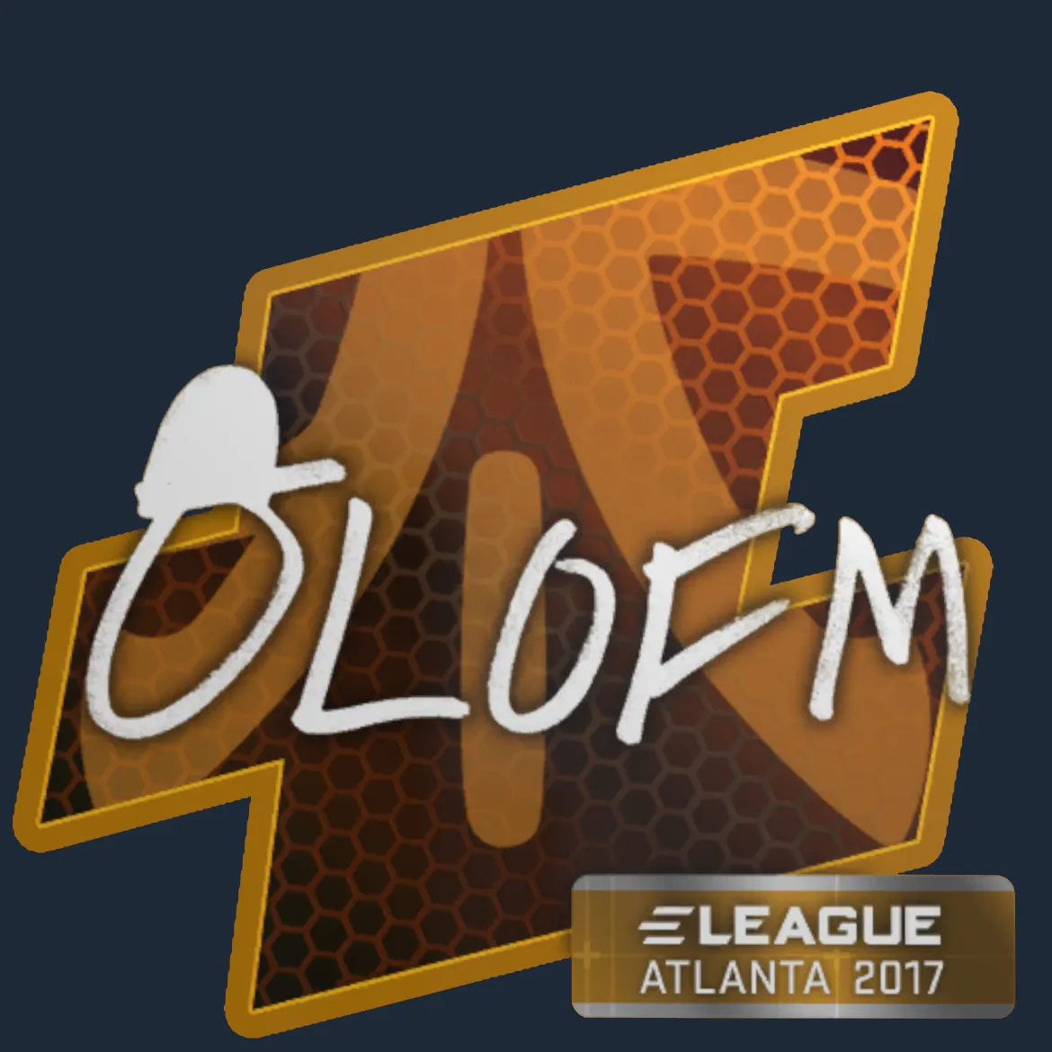Sticker | olofmeister | Atlanta 2017