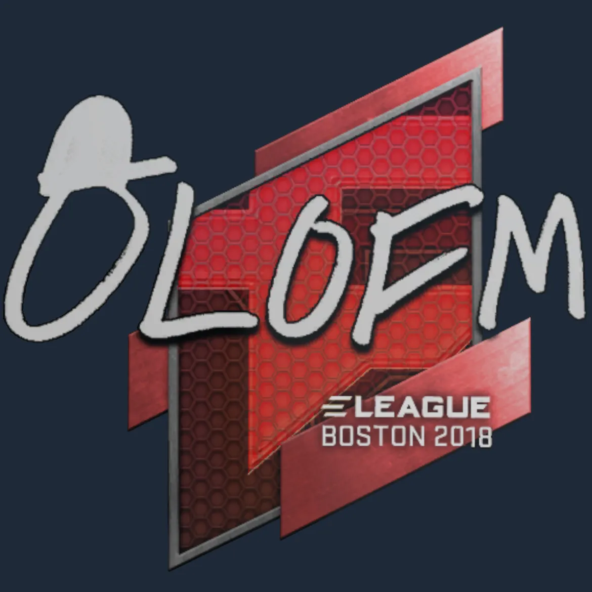 Sticker | olofmeister | Boston 2018