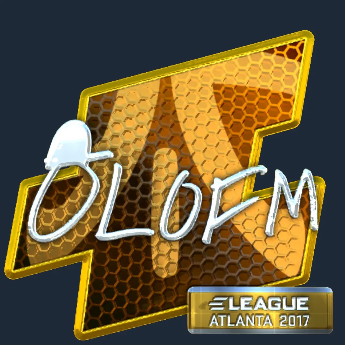 Sticker | olofmeister (Foil) | Atlanta 2017