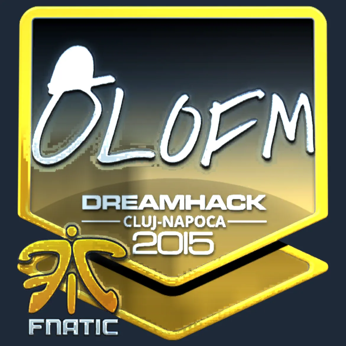 Sticker | olofmeister (Foil) | Cluj-Napoca 2015