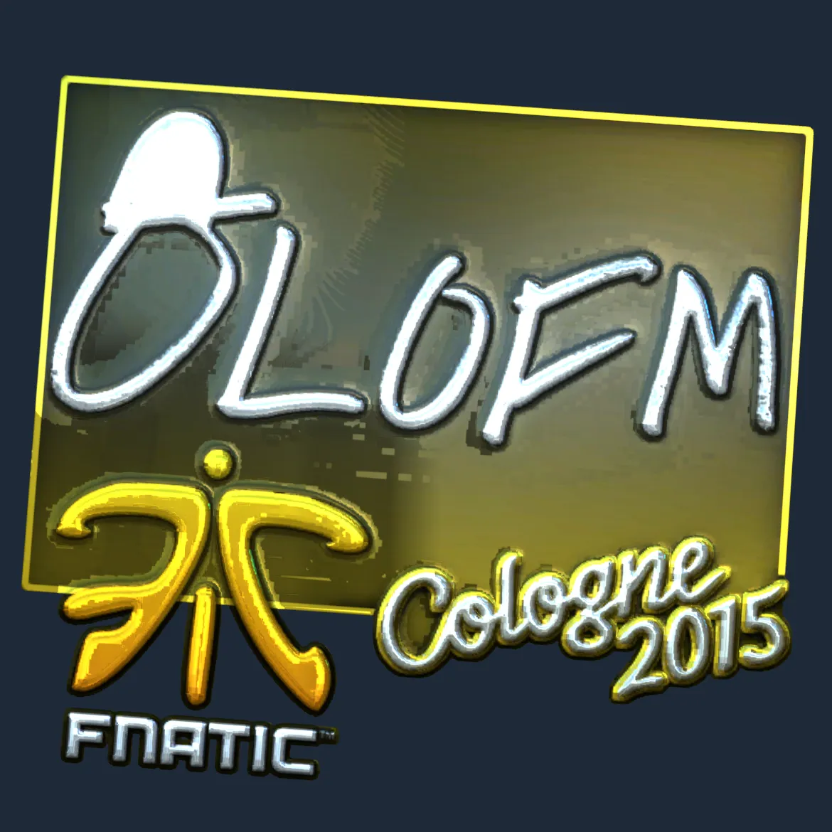 Sticker | olofmeister (Foil) | Cologne 2015