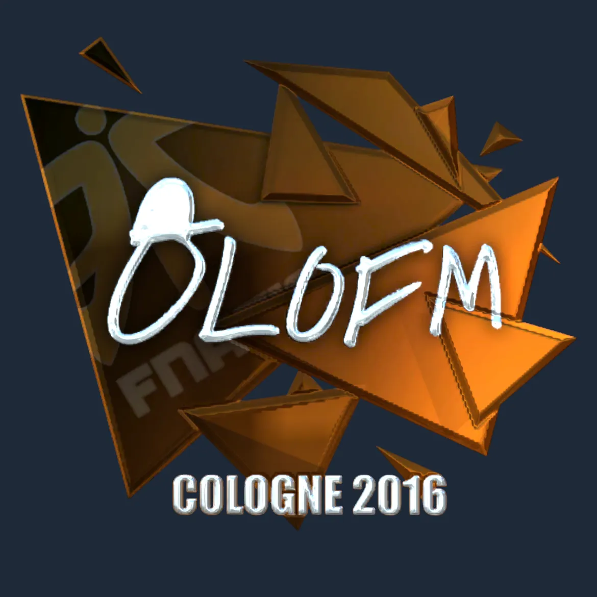 Sticker | olofmeister (Foil) | Cologne 2016