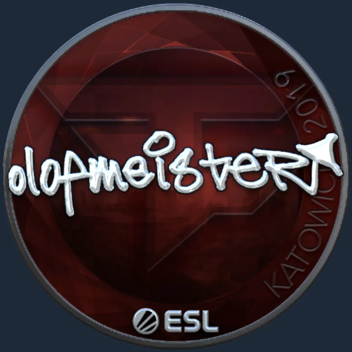 Sticker | olofmeister (Foil) | Katowice 2019