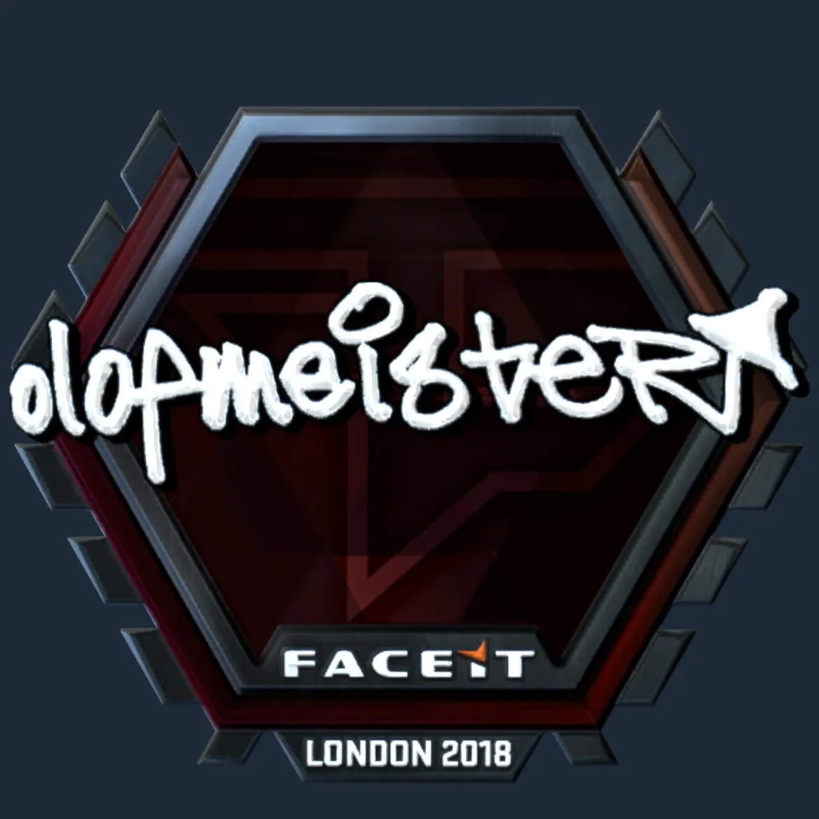 Sticker | olofmeister (Foil) | London 2018