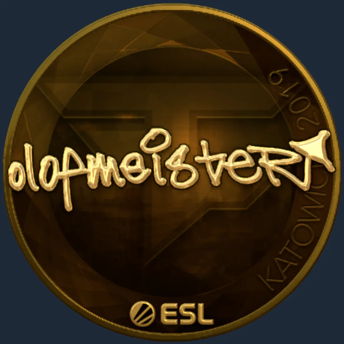 Sticker | olofmeister (Gold) | Katowice 2019