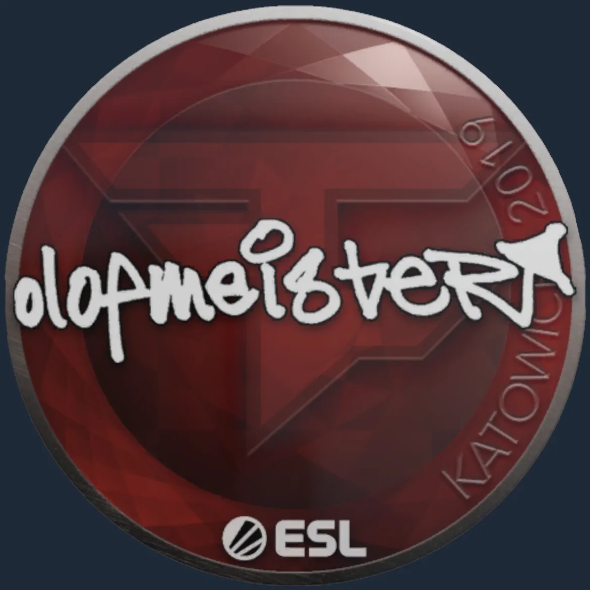 Sticker | olofmeister | Katowice 2019