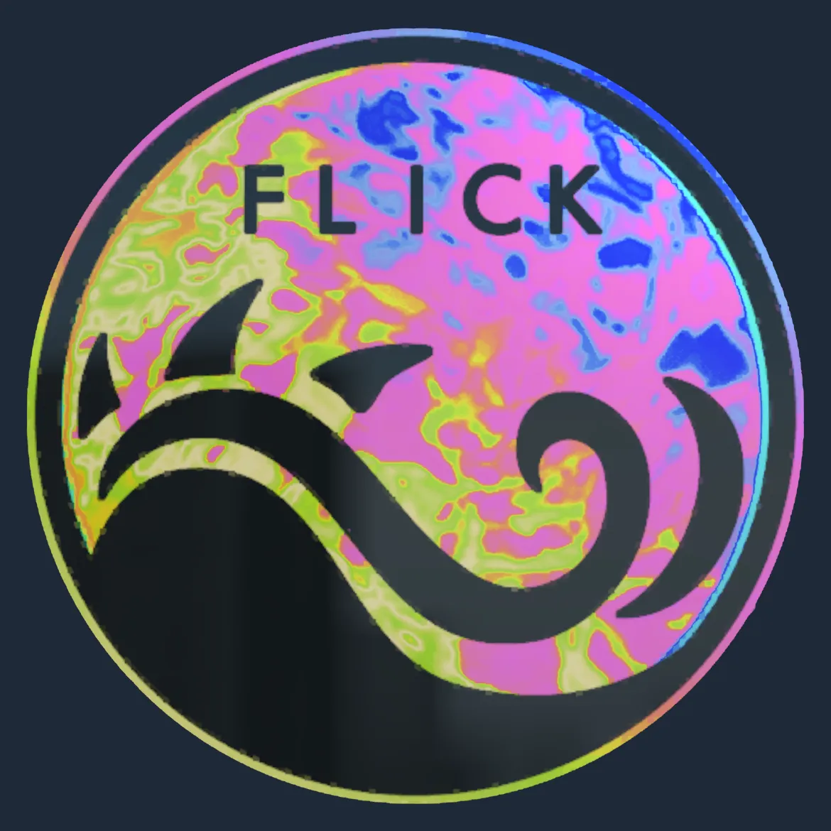 Sticker | Opal Flick (Holo)