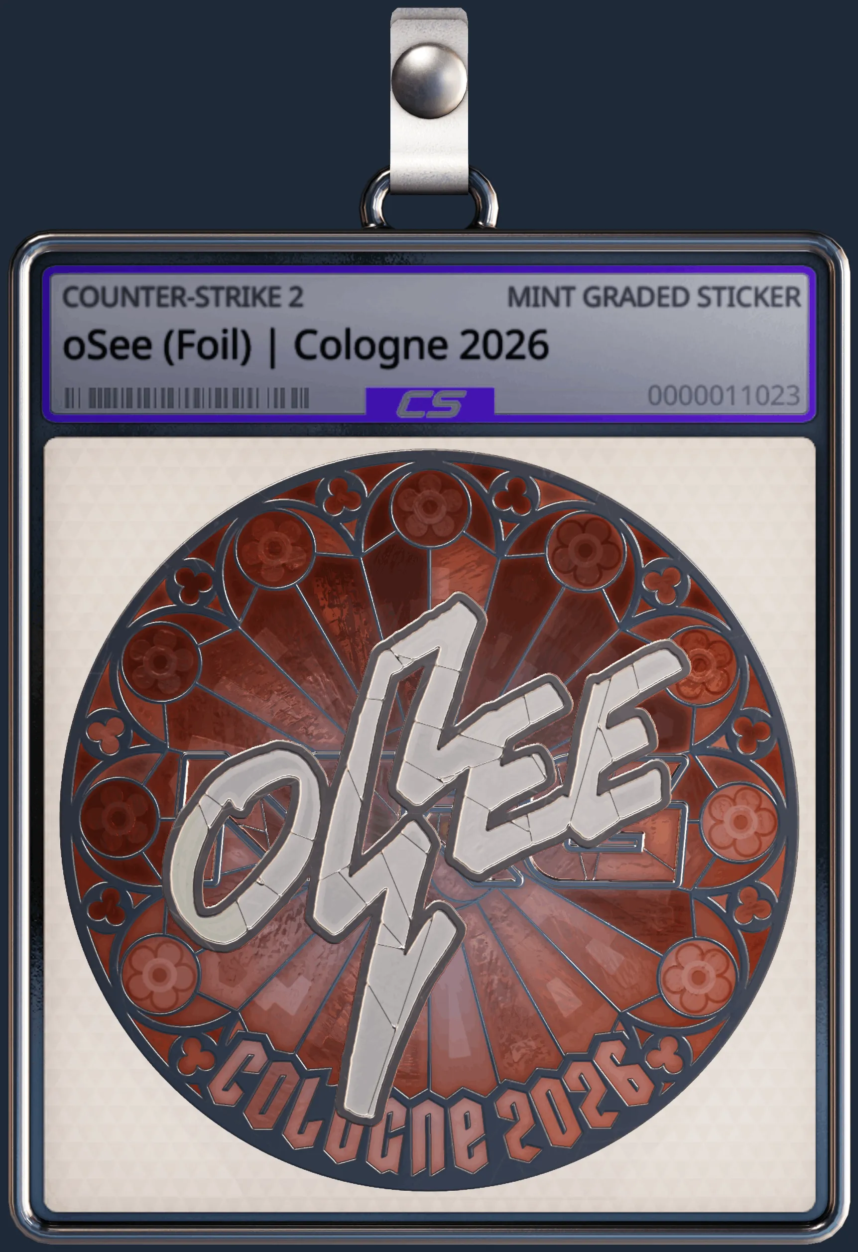 Sticker | oSee (Foil) | Cologne 2026