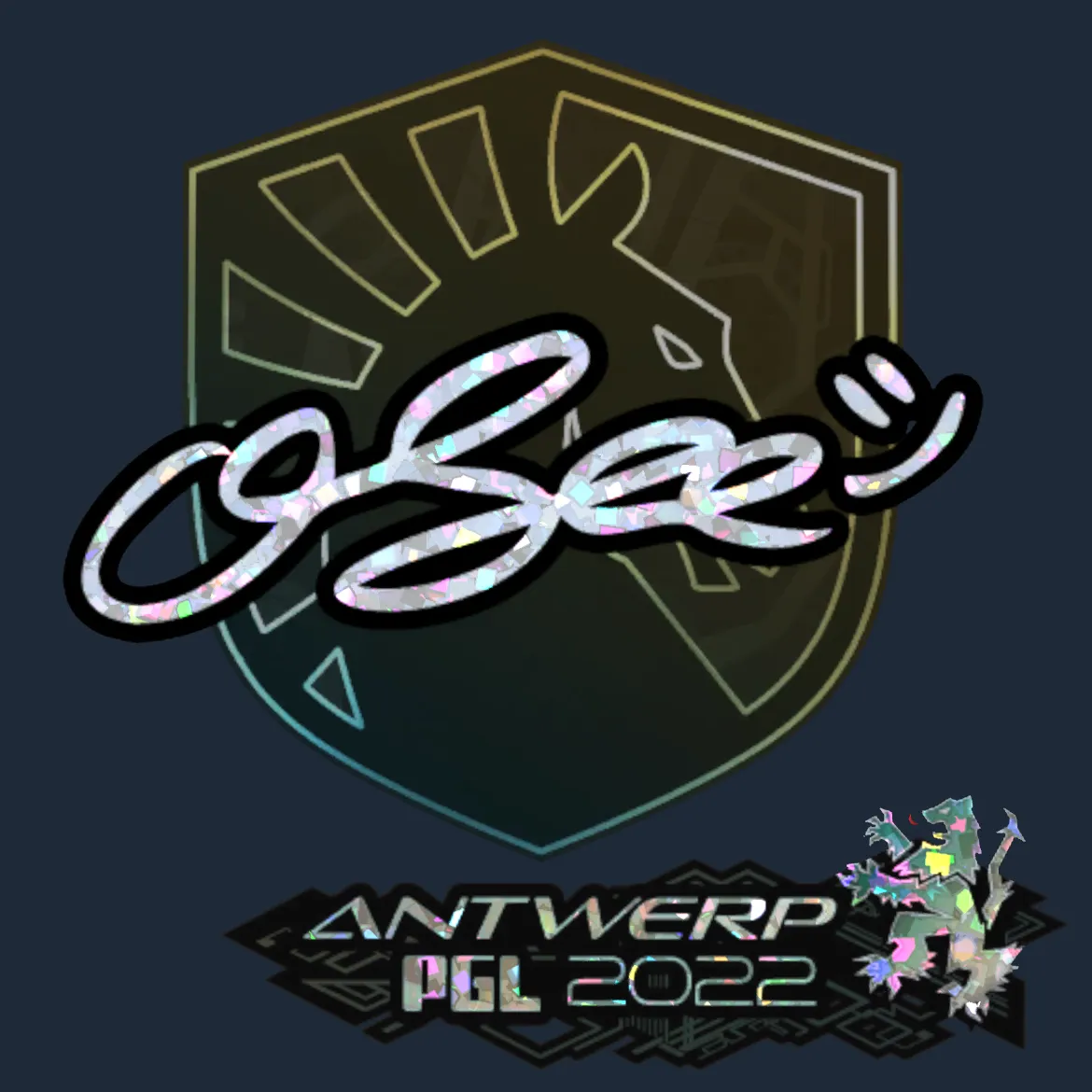 Sticker | oSee (Glitter) | Antwerp 2022