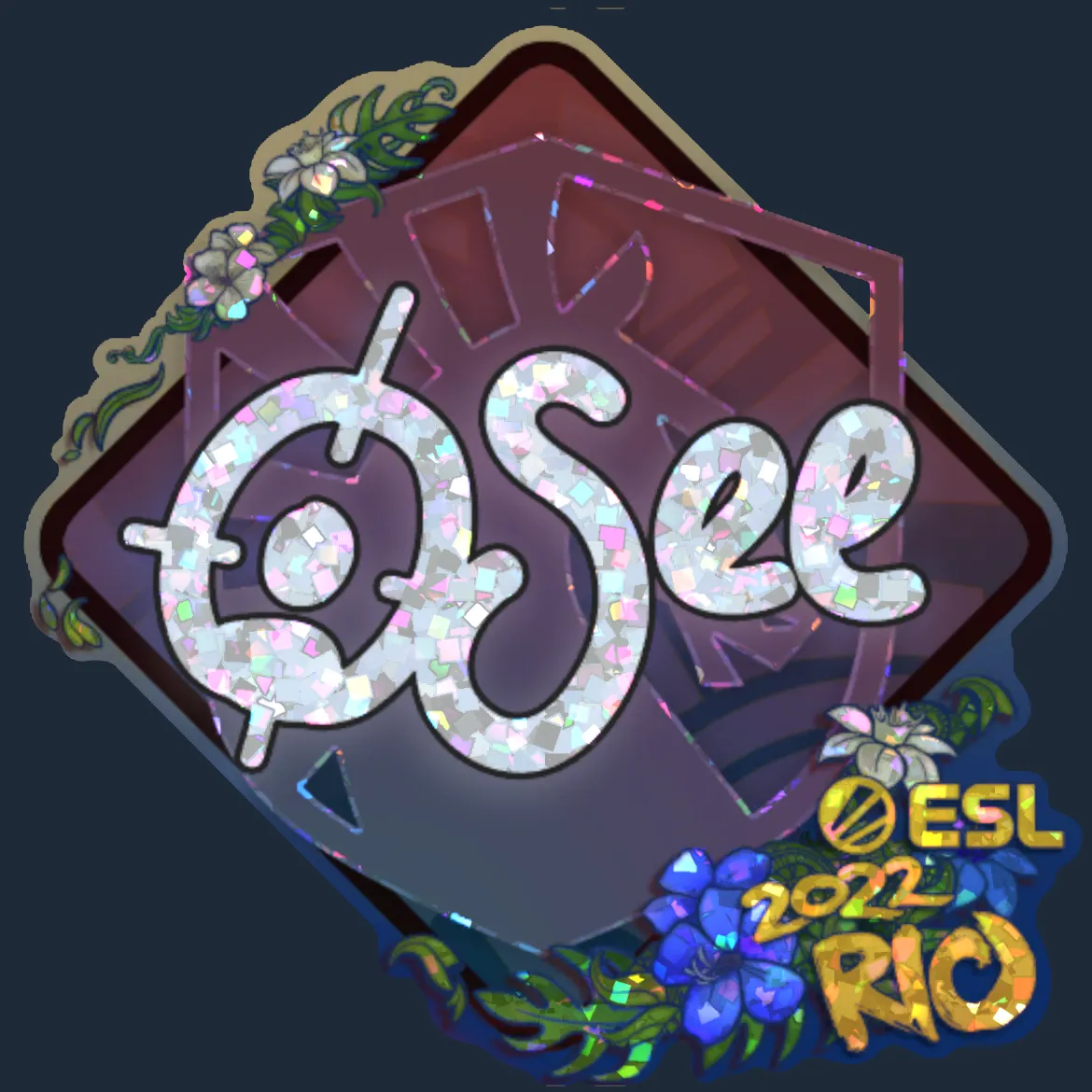 Sticker | oSee (Glitter) | Rio 2022
