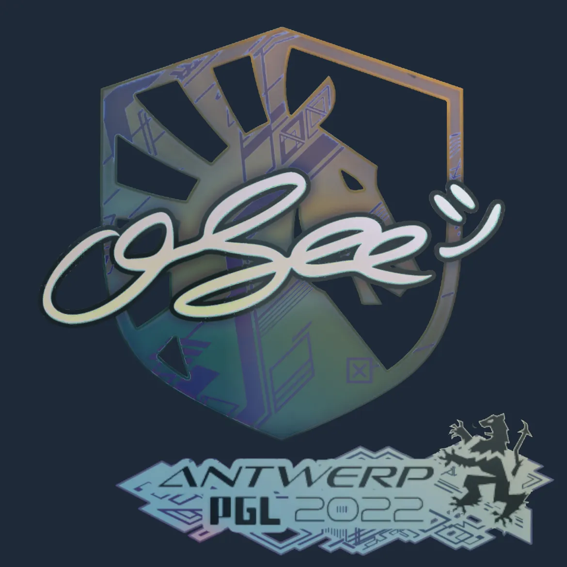 Sticker | oSee (Holo) | Antwerp 2022