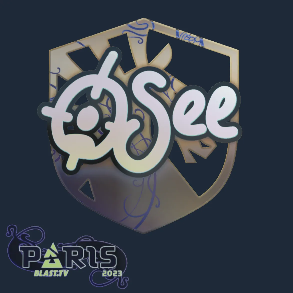 Sticker | oSee (Holo) | Paris 2023