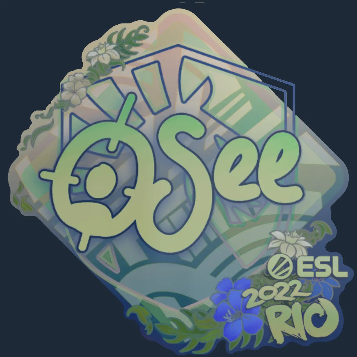 Sticker | oSee (Holo) | Rio 2022