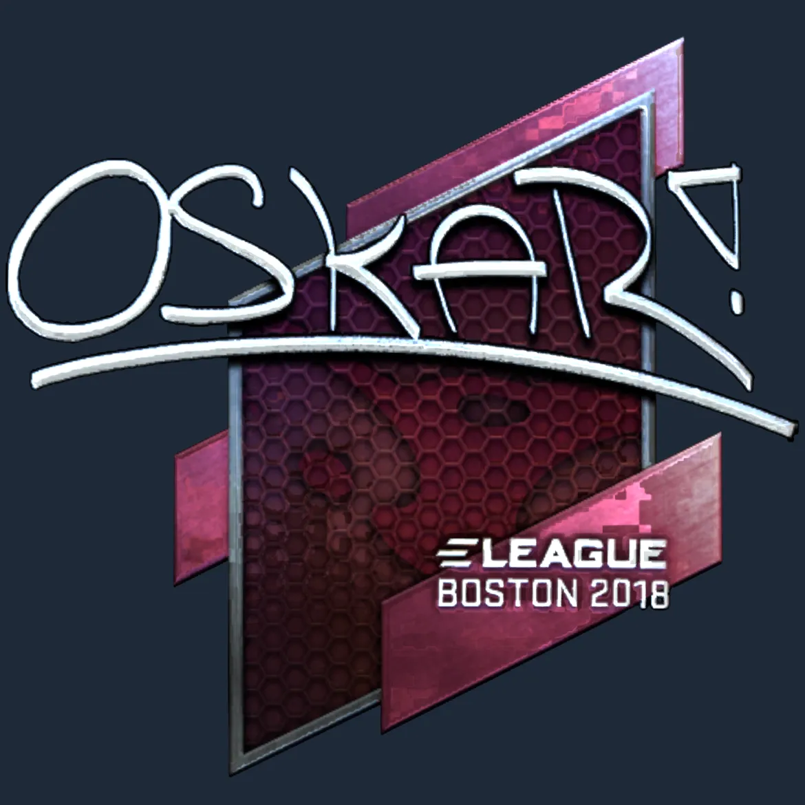Sticker | oskar (Foil) | Boston 2018