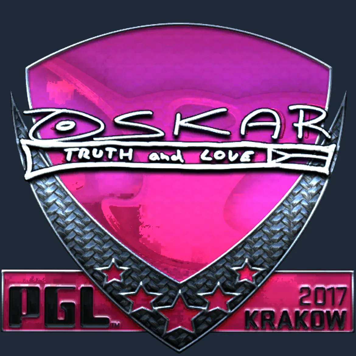 Sticker | oskar (Foil) | Krakow 2017