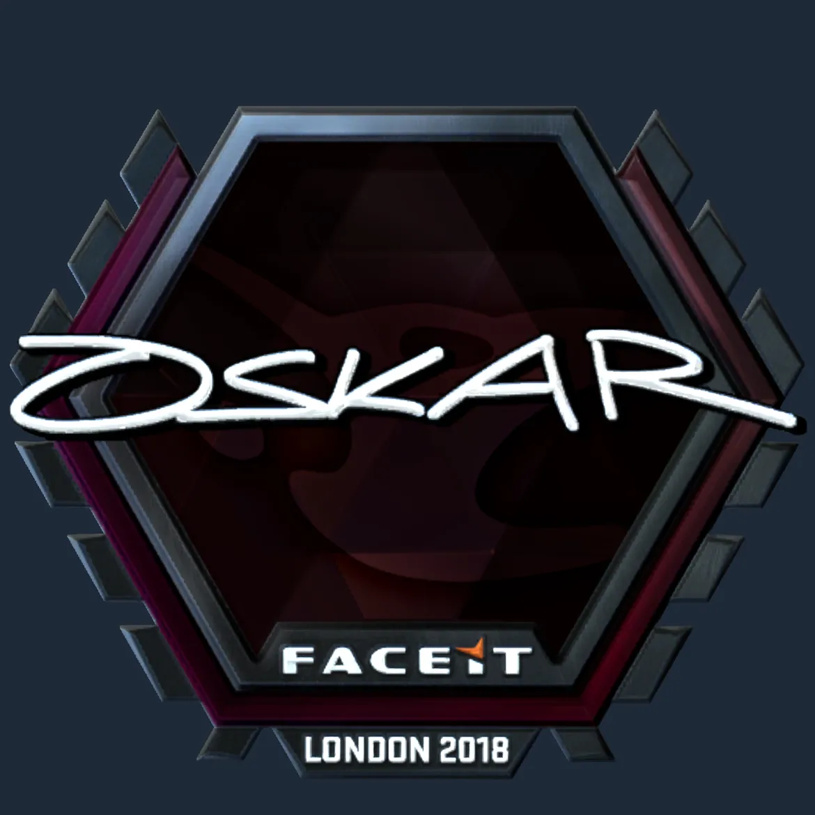 Sticker | oskar (Foil) | London 2018