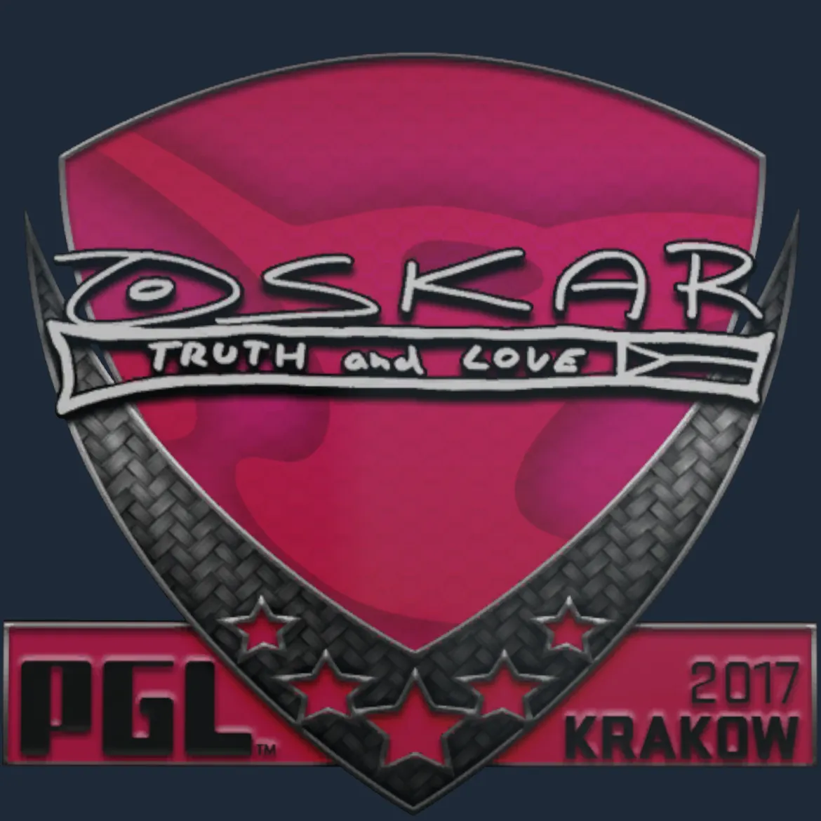 Sticker | oskar | Krakow 2017