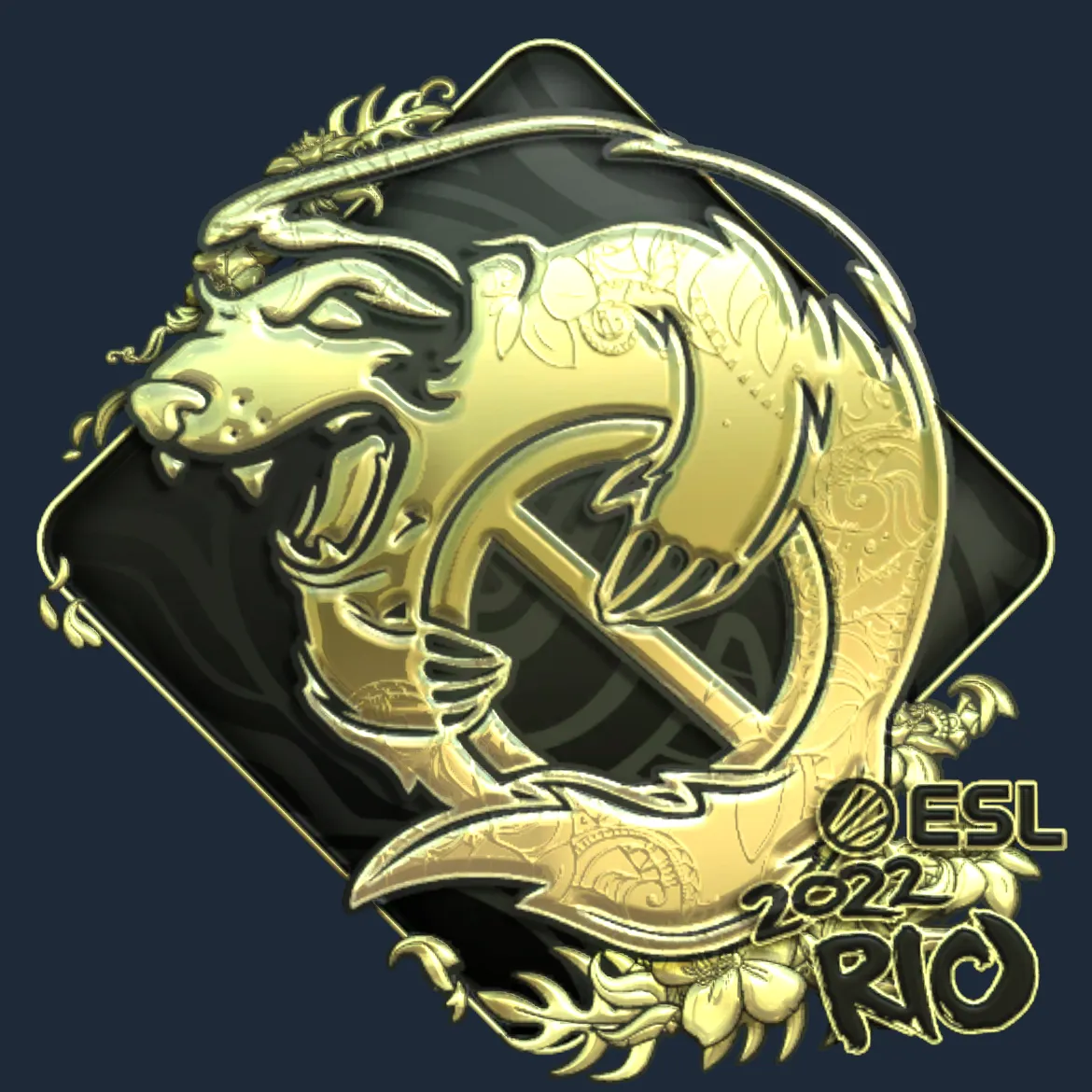 Sticker | Outsiders (Gold) | Rio 2022