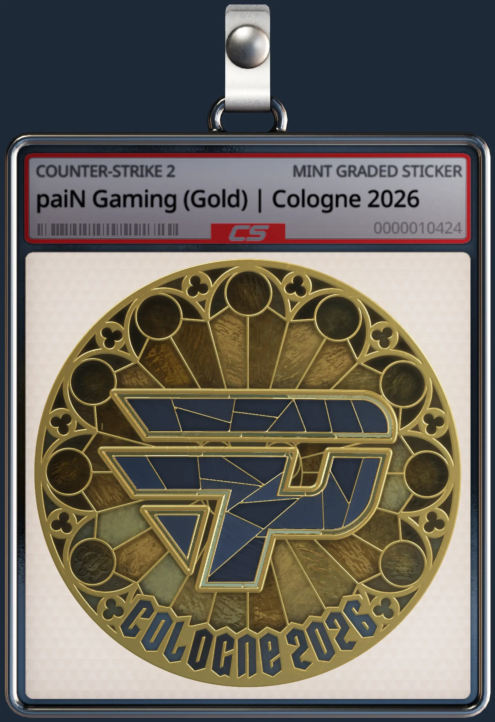 Sticker | paiN Gaming (Gold) | Cologne 2026 Sticker | paiN Gaming (Gold) | Cologne 2026