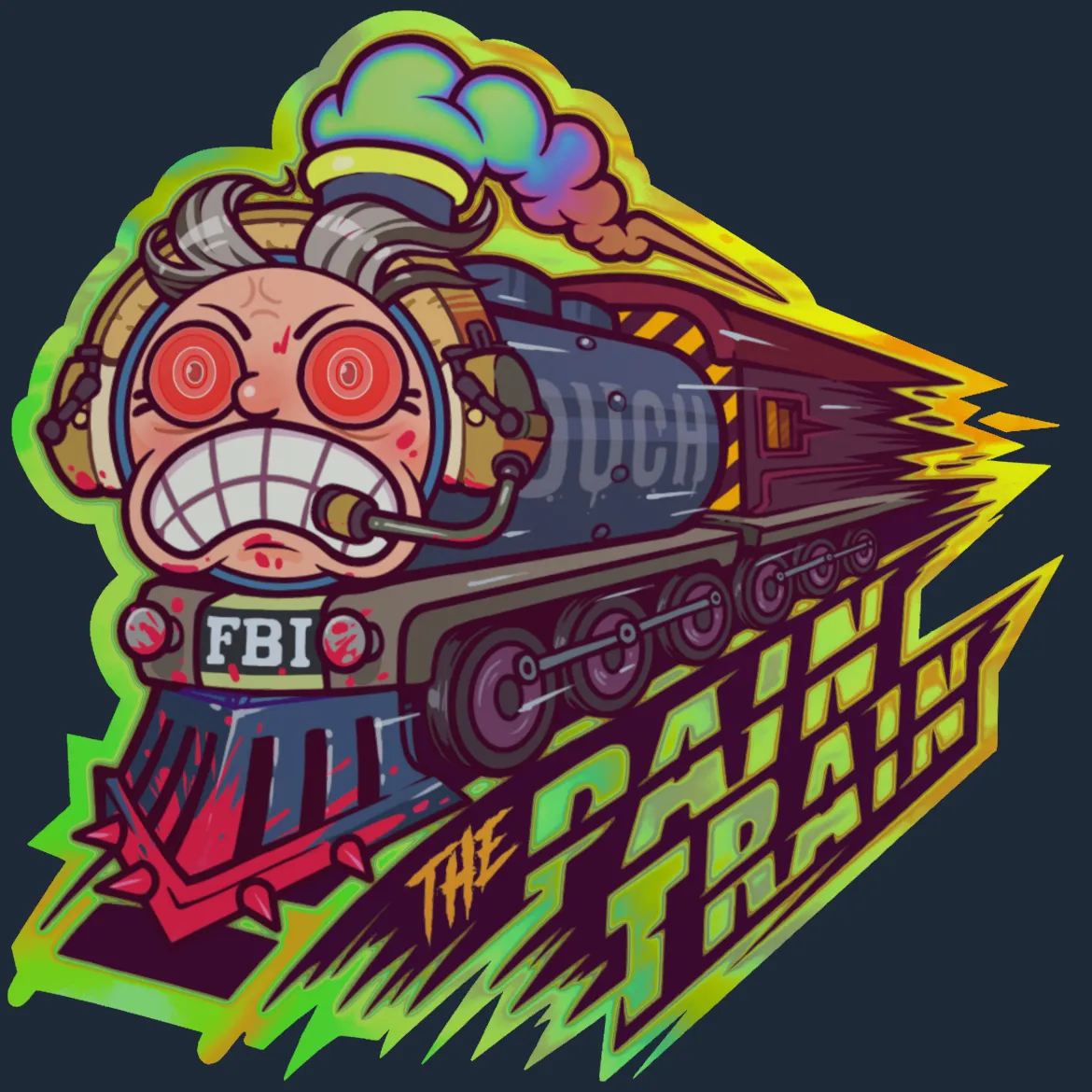Sticker | Pain Train (Holo)
