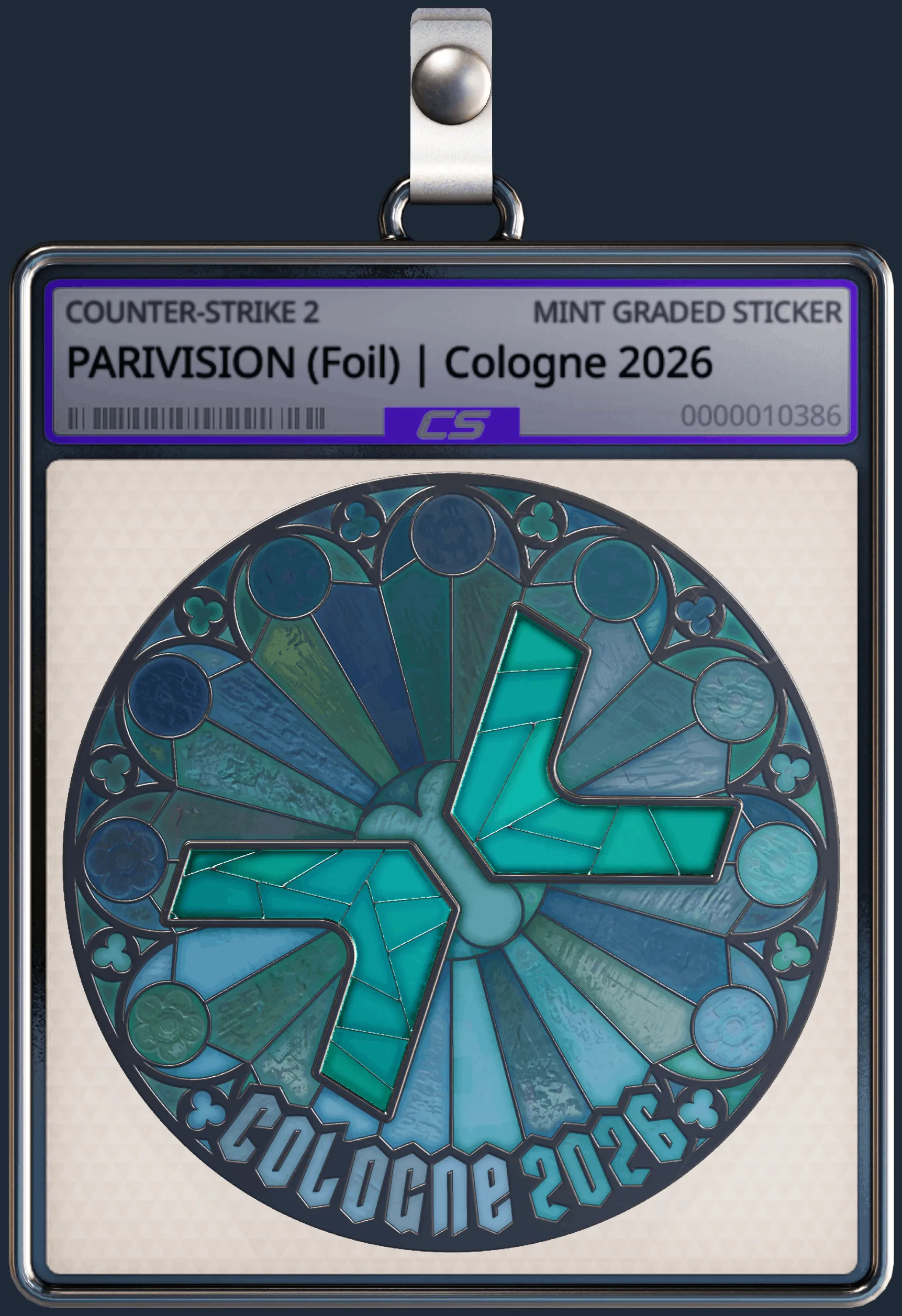 Sticker | PARIVISION (Foil) | Cologne 2026