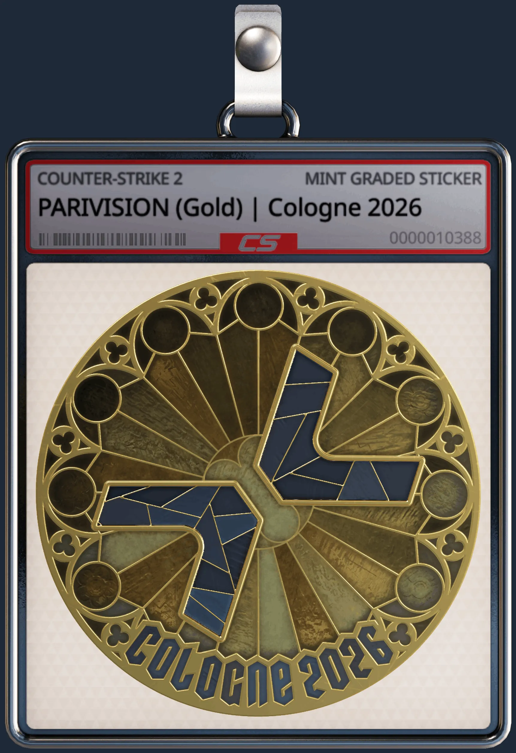 Sticker | PARIVISION (Gold) | Cologne 2026 Sticker | PARIVISION (Gold) | Cologne 2026
