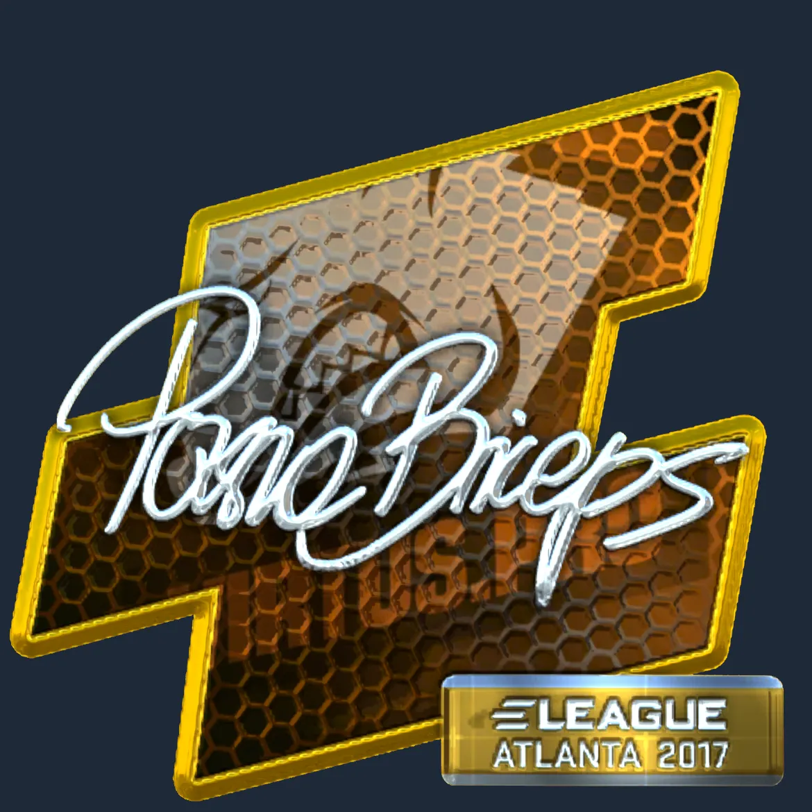 Sticker | pashaBiceps (Foil) | Atlanta 2017