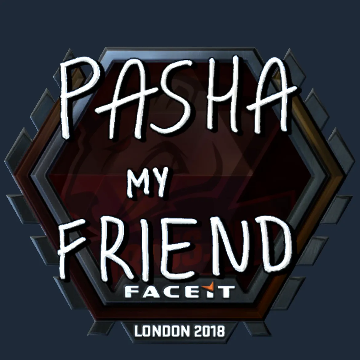 Sticker | pashaBiceps (Foil) | London 2018