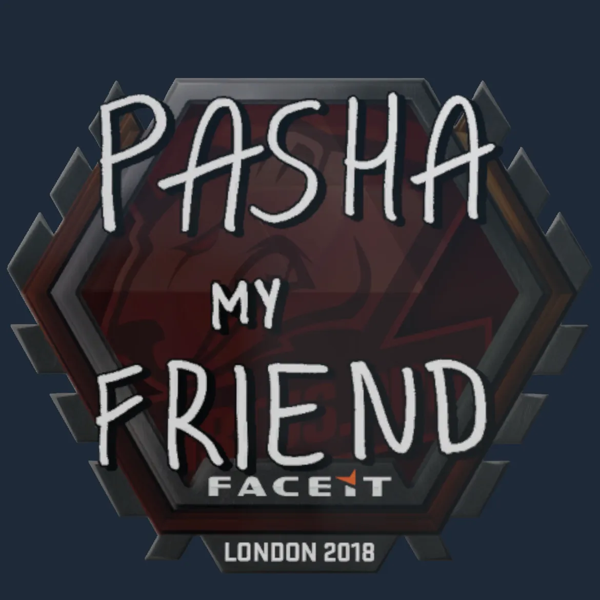 Sticker | pashaBiceps | London 2018