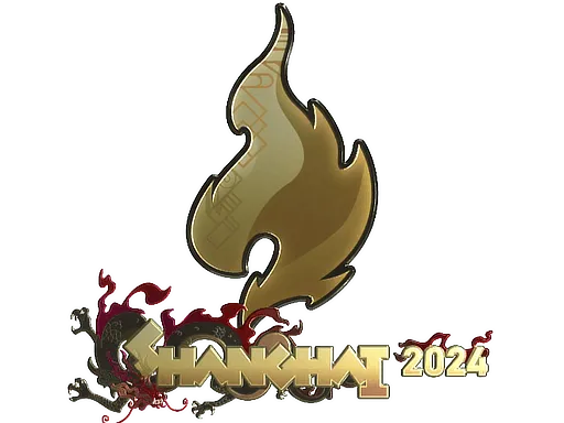 Sticker | Passion UA (Gold) | Shanghai 2024