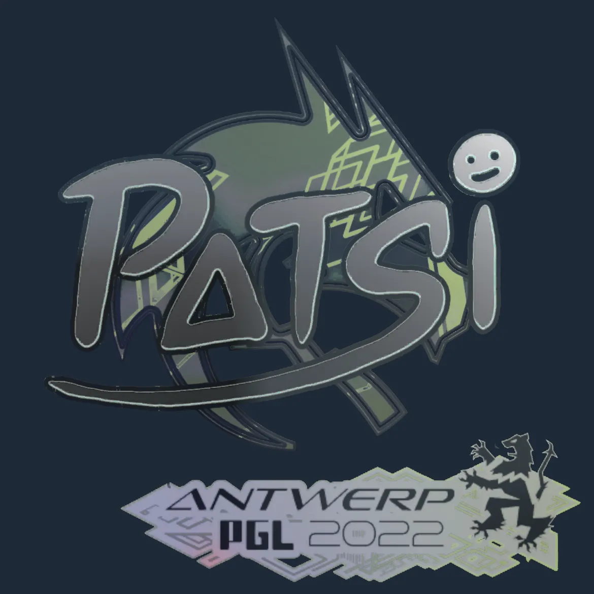Sticker | Patsi (Holo) | Antwerp 2022