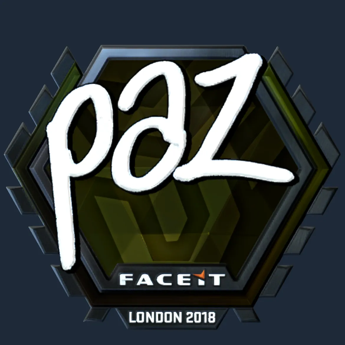 Sticker | paz (Foil) | London 2018