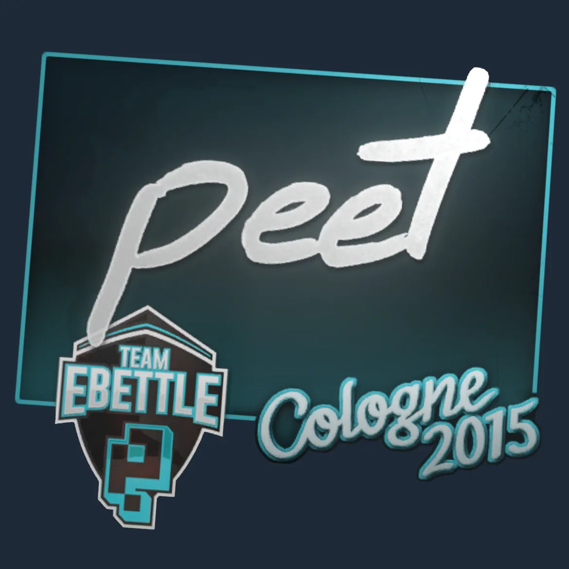 Sticker | peet | Cologne 2015