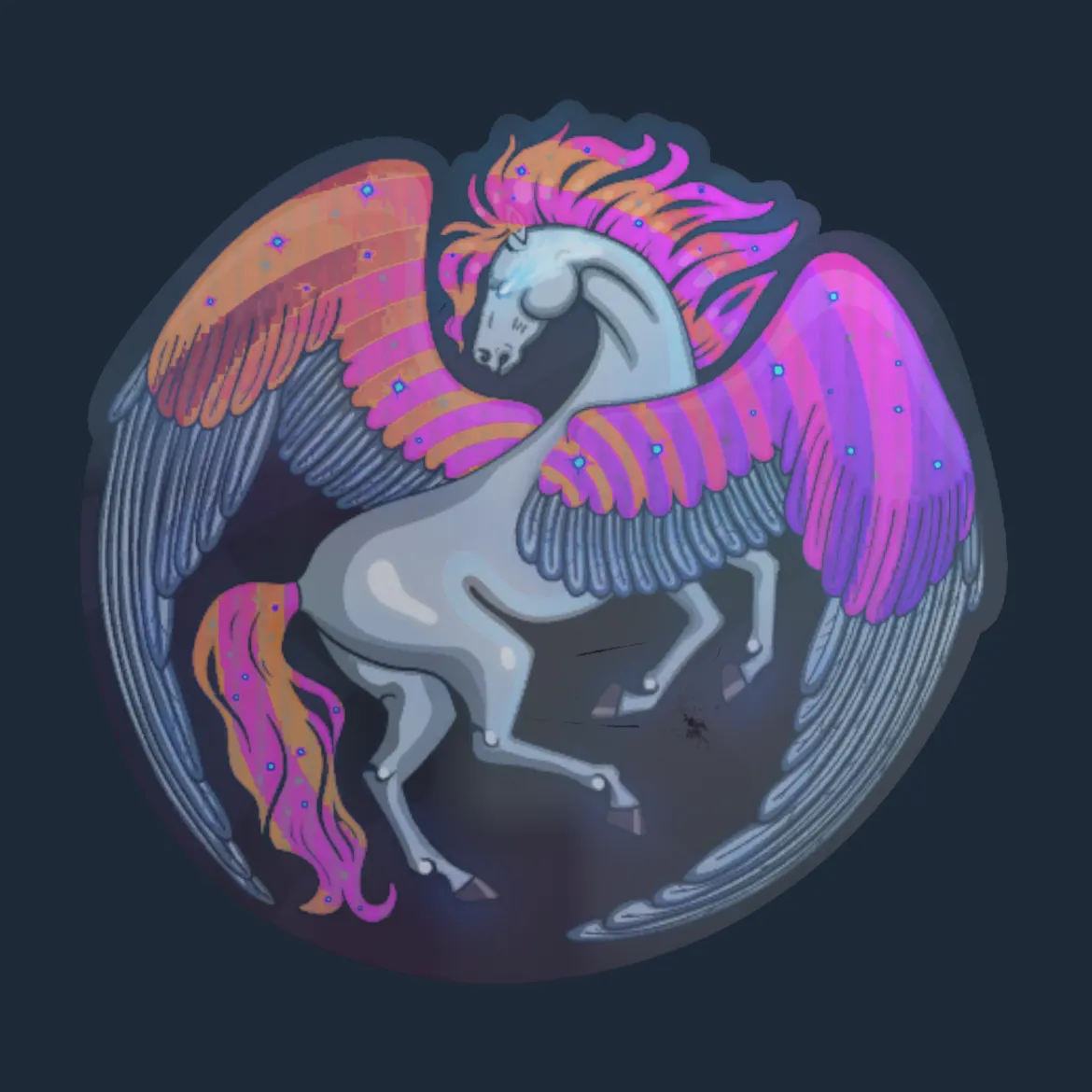 Sticker | Pegasus (Holo)