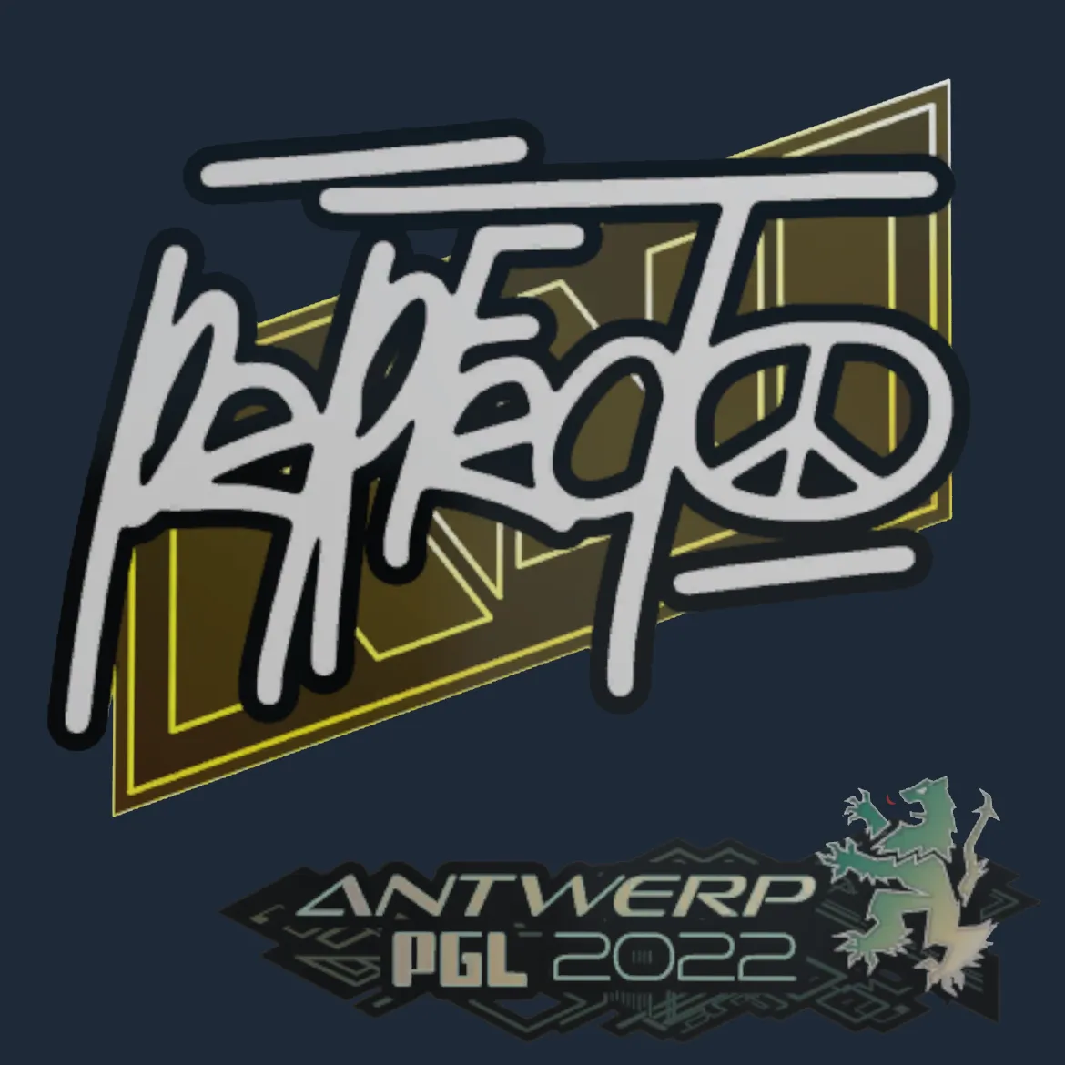 Sticker | Perfecto | Antwerp 2022
