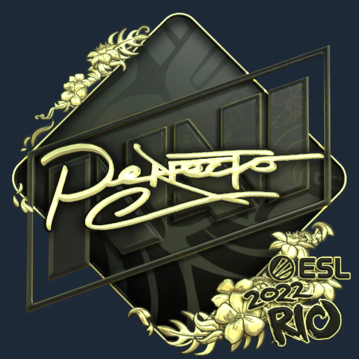 Sticker | Perfecto (Gold) | Rio 2022