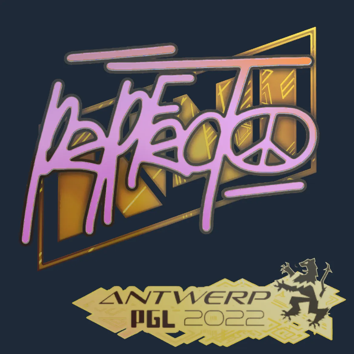 Sticker | Perfecto (Holo) | Antwerp 2022