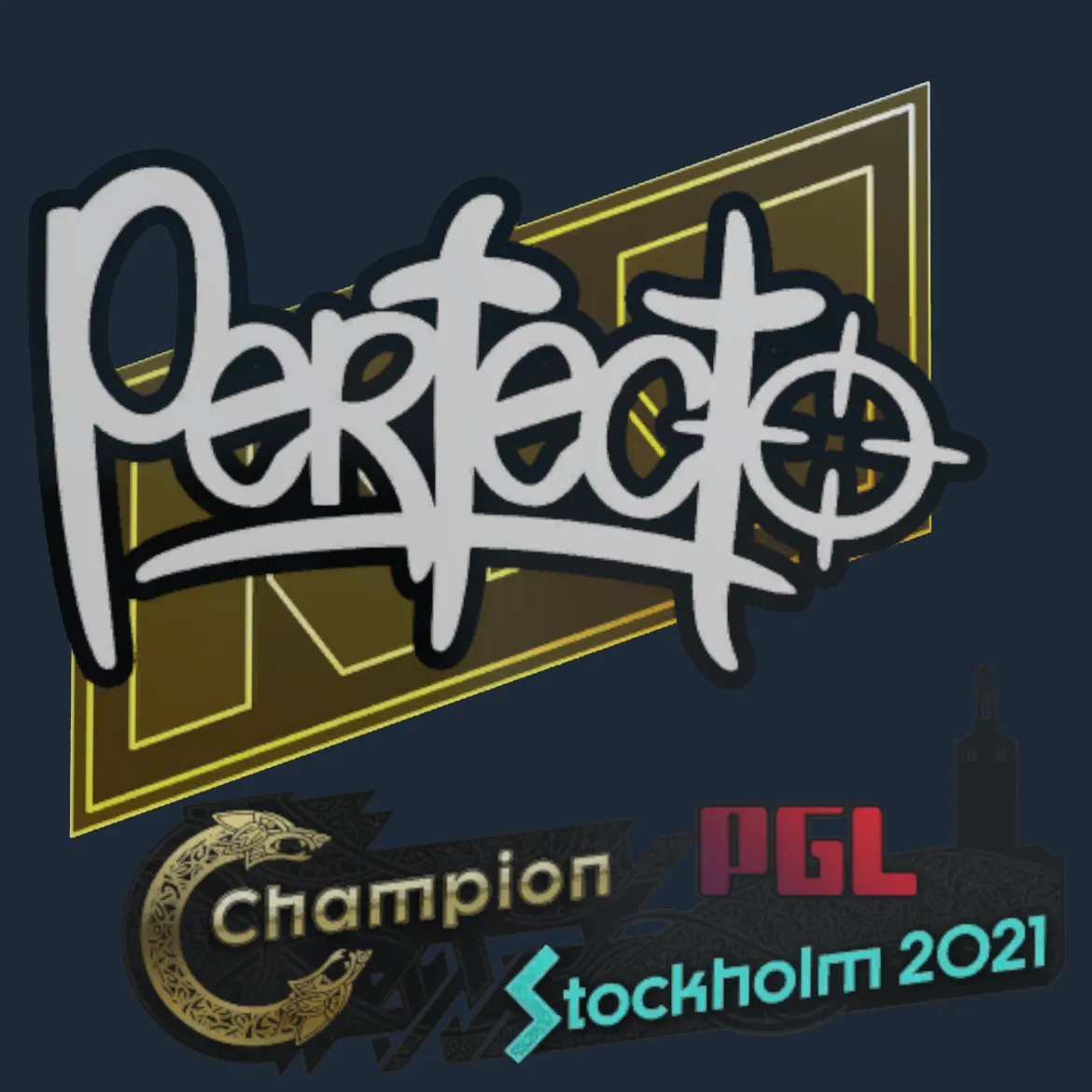 Sticker | Perfecto | Stockholm 2021