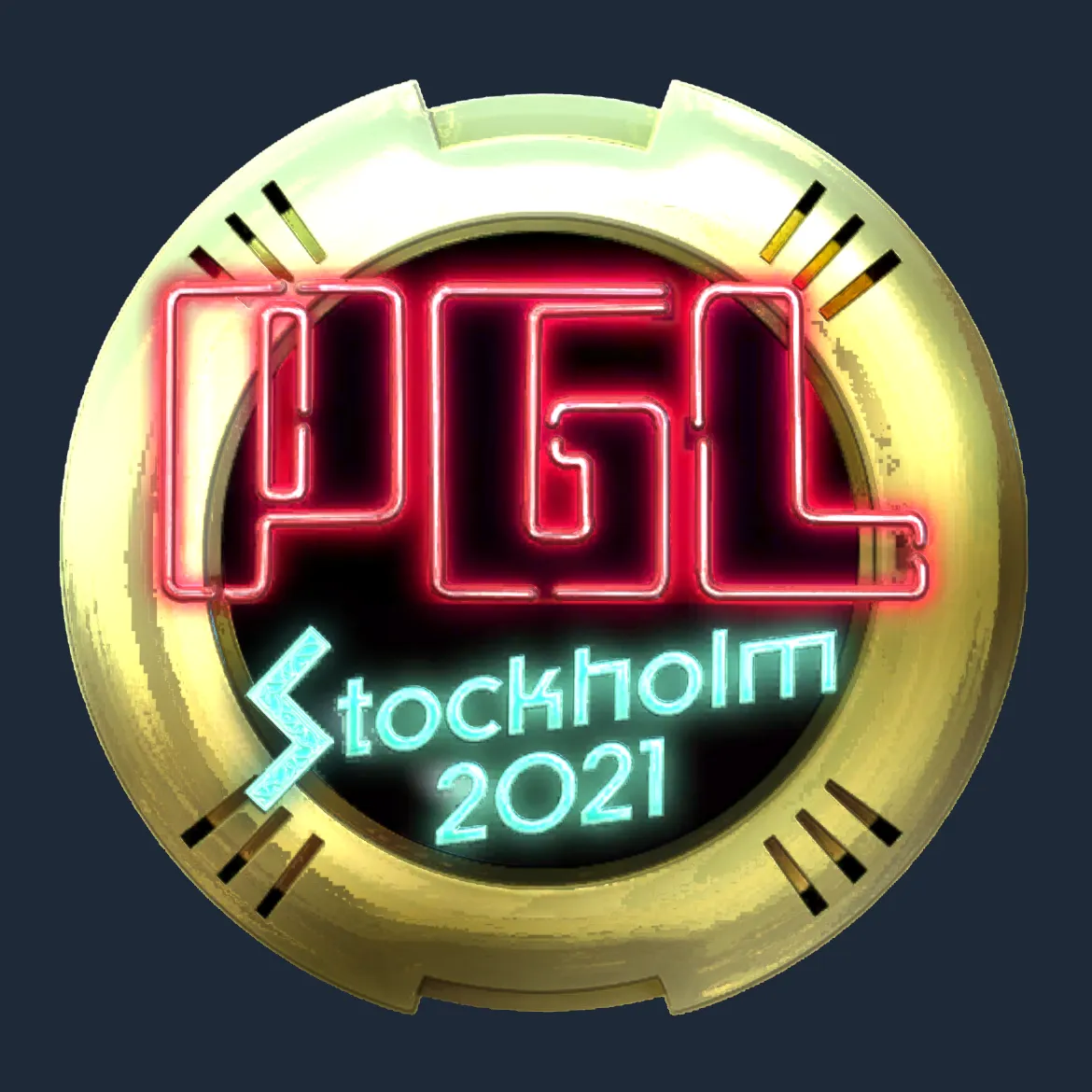 Sticker | PGL (Gold) | Stockholm 2021
