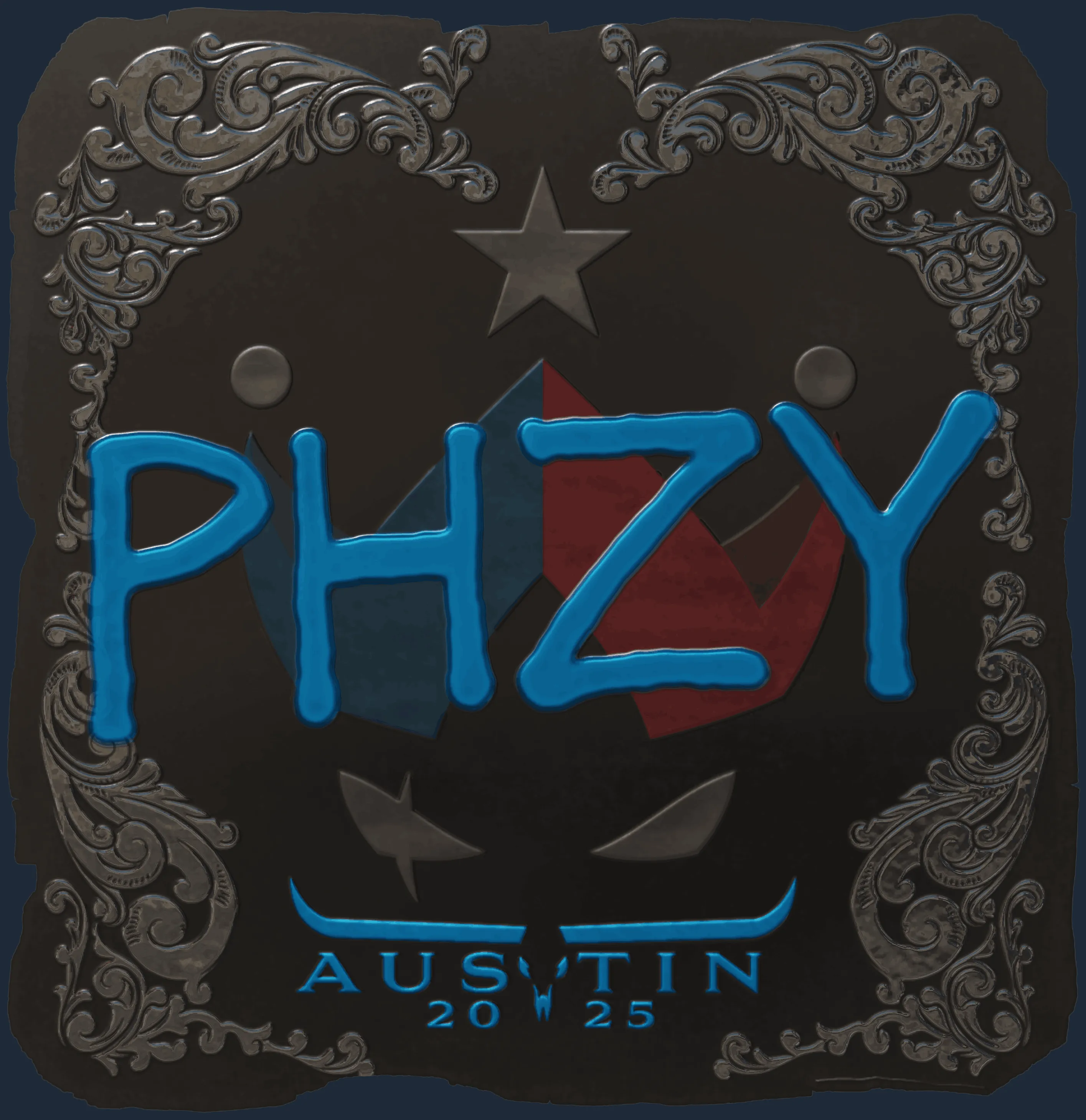 Sticker | phzy (Foil) | Austin 2025