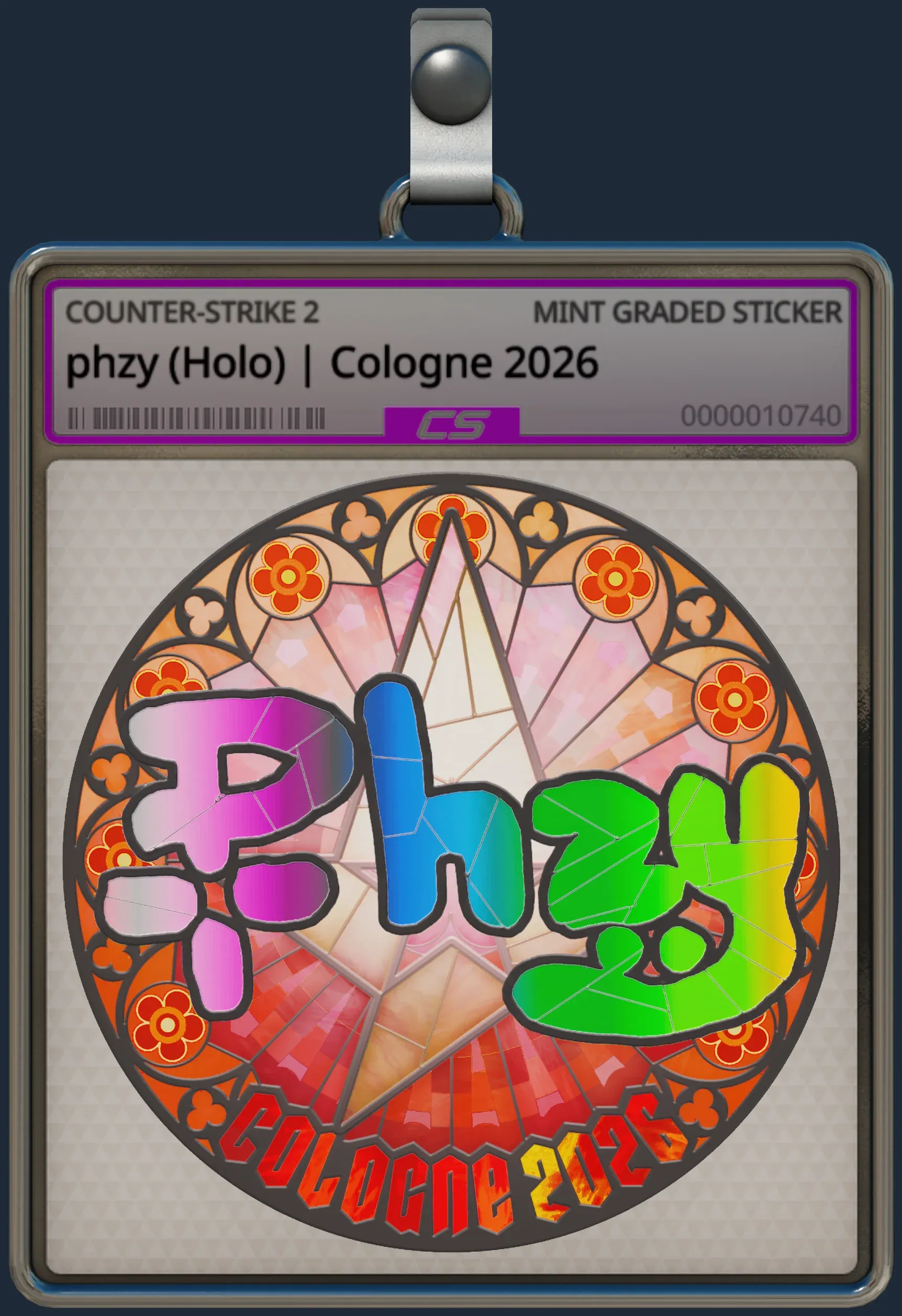 Sticker | phzy (Holo) | Cologne 2026
