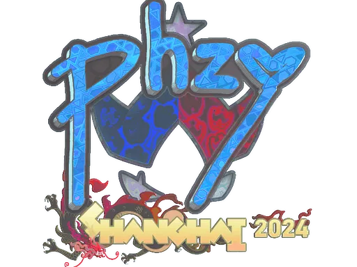 Sticker | phzy (Holo) | Shanghai 2024